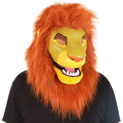 lion king adult moving face head