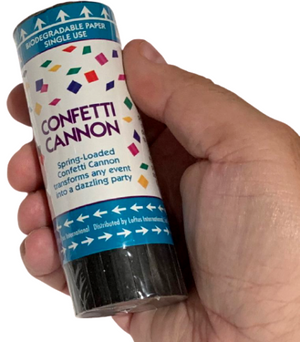 cannon rainbow paper shooter