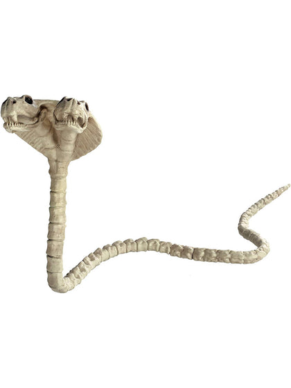 41in Two-Headed Cobra Skeleton | Halloween