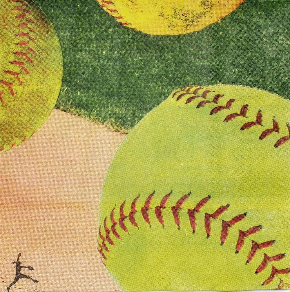 softball napkins