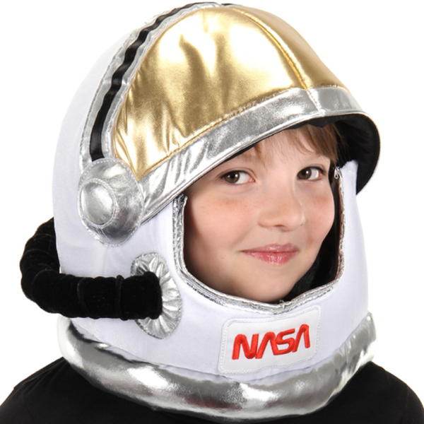 Plastic Astronaut Helmet Space USA NASA Mask Adult Costume