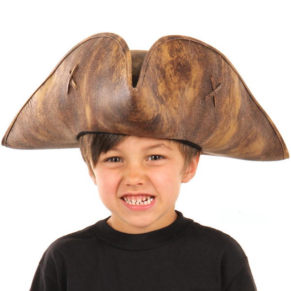 brown kids pirates disney hat