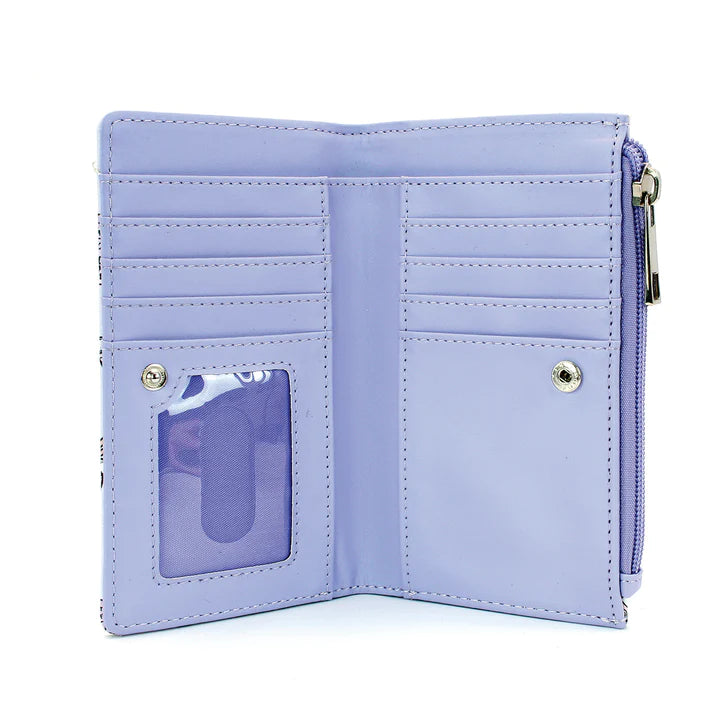 Spooky Food Wallet In Vinyl Purple | Halloween