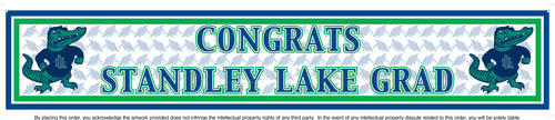 High School 6ft Banner | Graduation