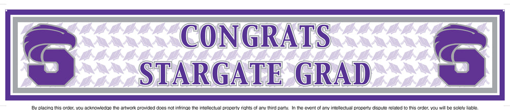 High School 6ft Banner