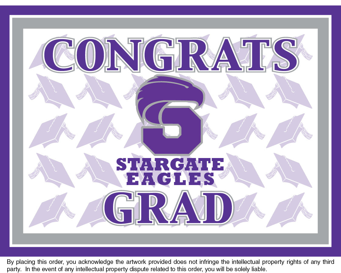 High School Yard Sign | Graduation