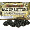 Eight steampunk style buttons