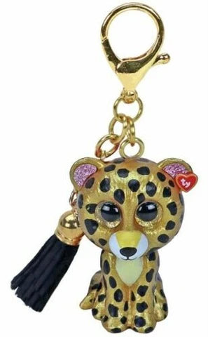 Sterling Leopard | Ty Mini Boo Collectible Clip