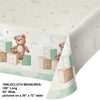 Teddy Paper Table Cover | Baby Shower