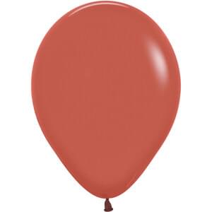 11in Latex Balloon 100ct | Deluxe Terracotta