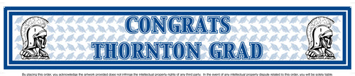 High School 6ft Banner | Graduation