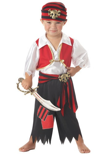 Posh Pirate Child Costume