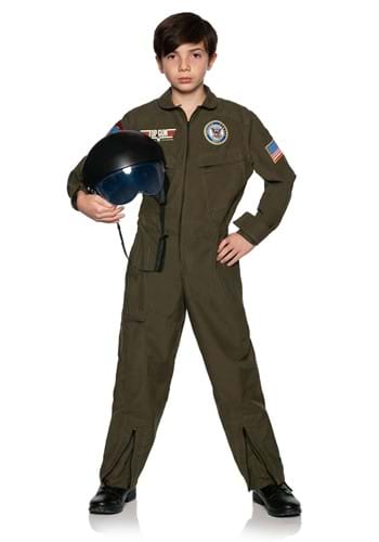 top gun costume kids jumpsuit