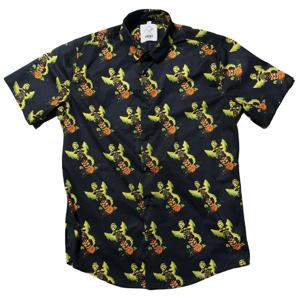 Totem Button Up Shirt | Halloween