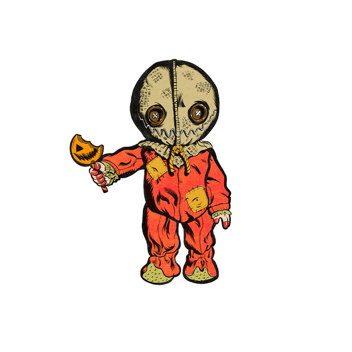 sam burlap pjs orange lollipop