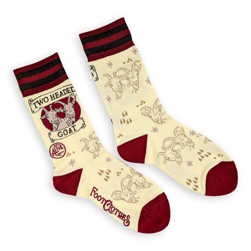 two headed goat socks