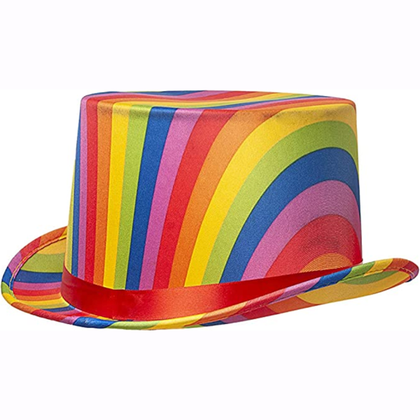 Rainbow Top Hat | Adult