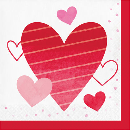 Valentine's Day Lunch Napkins 16ct | Valentine's Day