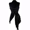 Gothic Sleeveless Dovetail Jacket
