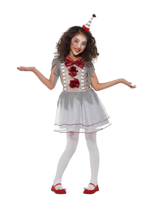 Vintage Clown Girl Costume | Child