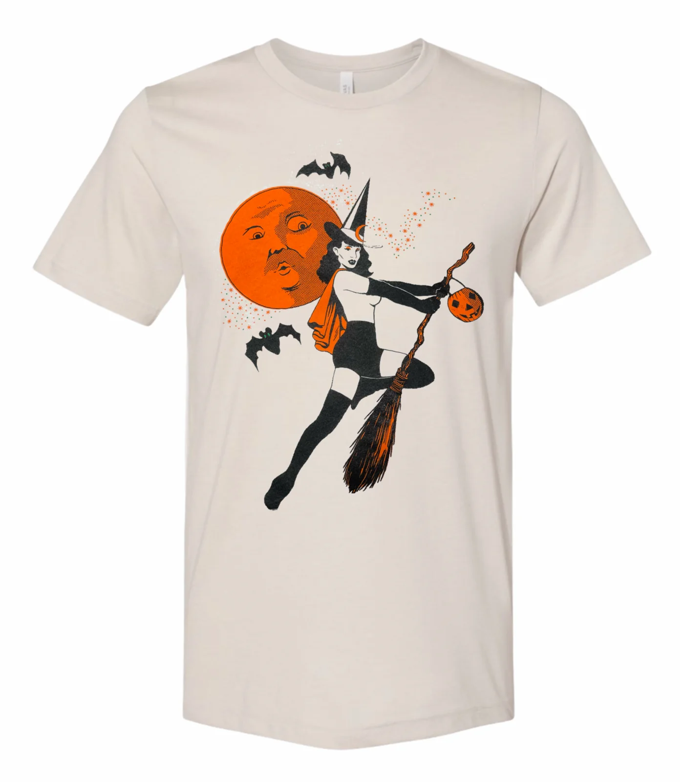 Vintage Witch Tee Adult | The Halloween Shirt Company