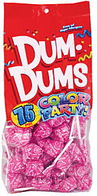 Colored 75ct Dum Dum Lollipops