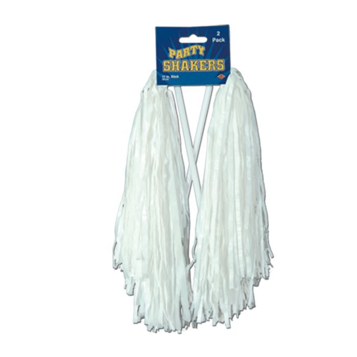 White Pom Poms | Graduation