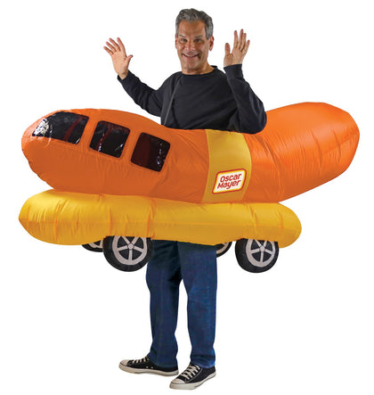Oscar Mayer Inflatable Wiener Mobile Costume | Adult