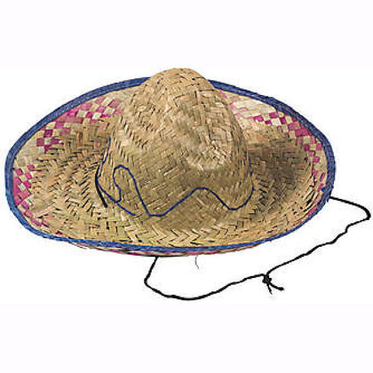 Embroidered Straw Sombrero Child  | Fiesta