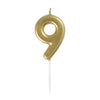 Numeral Birthday Candles 9