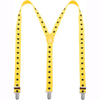 Neon Star Suspenders - Yellow