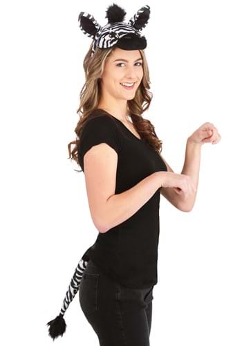 zebra headband and tail